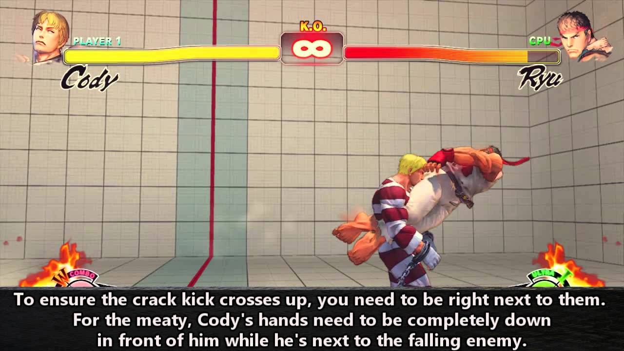 USF4: Cody Meaty Setup + Corpse Hop Off Zonk FADC