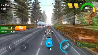 Highway Motor Rider - Gameplay Android game - motorcycle rider game screenshot 2