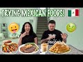 TRYING NEW MEXICAN FOODS FOR THE FIRST TIME!! *TASTY*