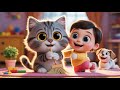 Feelings Song for Kids 😄😢 | Learn Emotions with Calm Cat - Funlearn Nursery Rhymes And Baby Song.