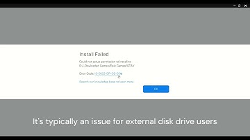 Fix Epic Games "Installed Failed" setup permission error  IS-0002-DP-OS-03