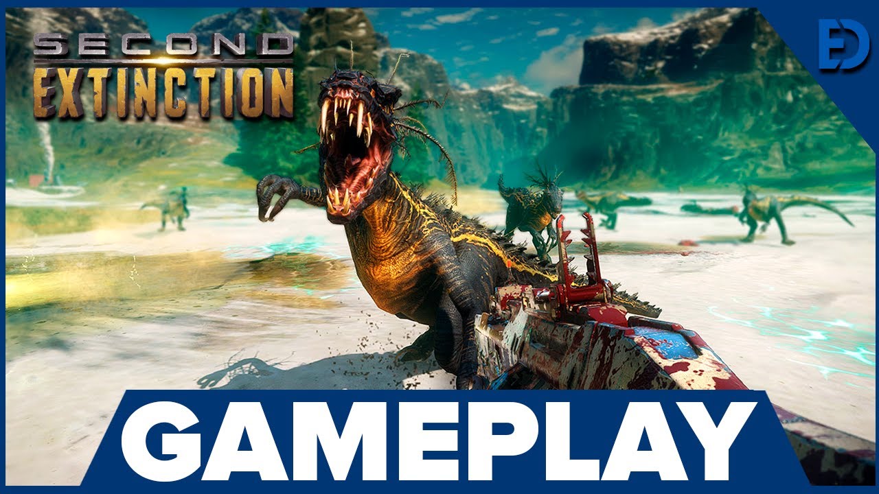 SECOND EXTINCTION  JOGO DE TIRO COOP COM DINOSSAUROS! 