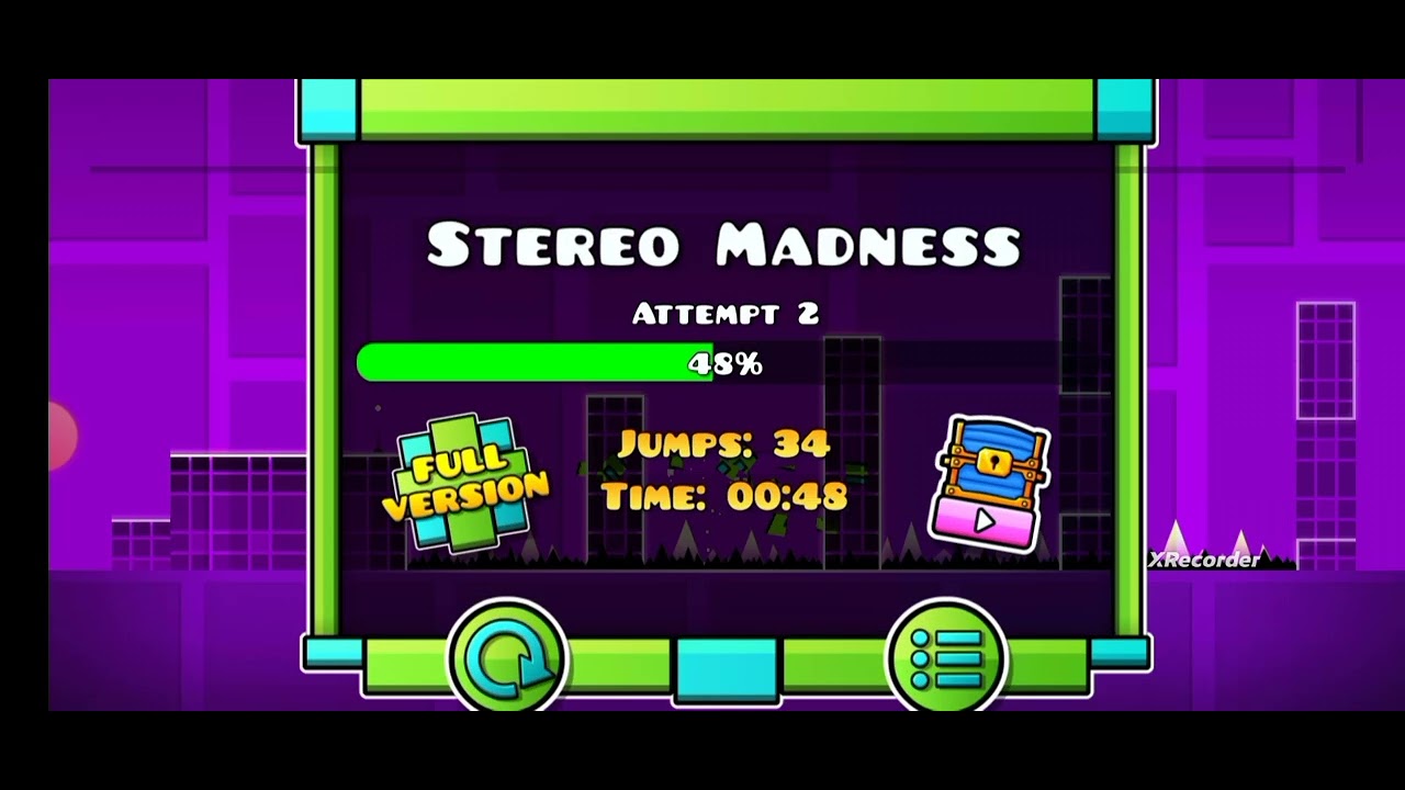 I play geometry dash for first time, #gaming #videogames - YouTube