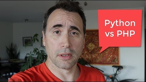 Does Stef think Python is BETTER than PHP?