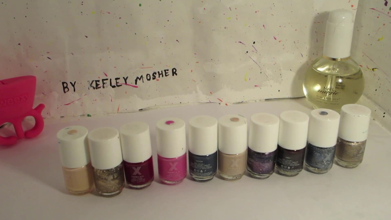 FORMULA X NAIL POLISH