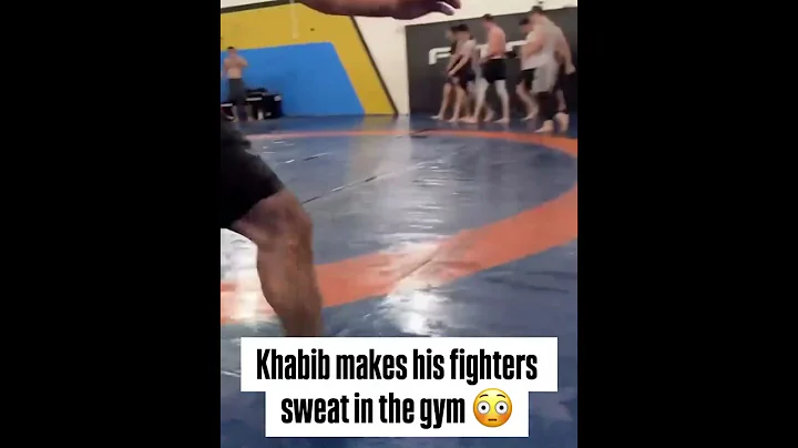 This sums up what it’s like to train with Coach Khabib 🥵 #UFC311 (via @nurmagomedov_mma_school/IG)