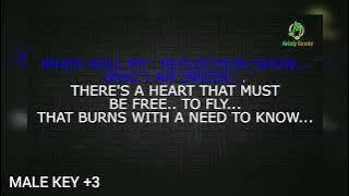 Reflection  - Yura Male Key Karaoke