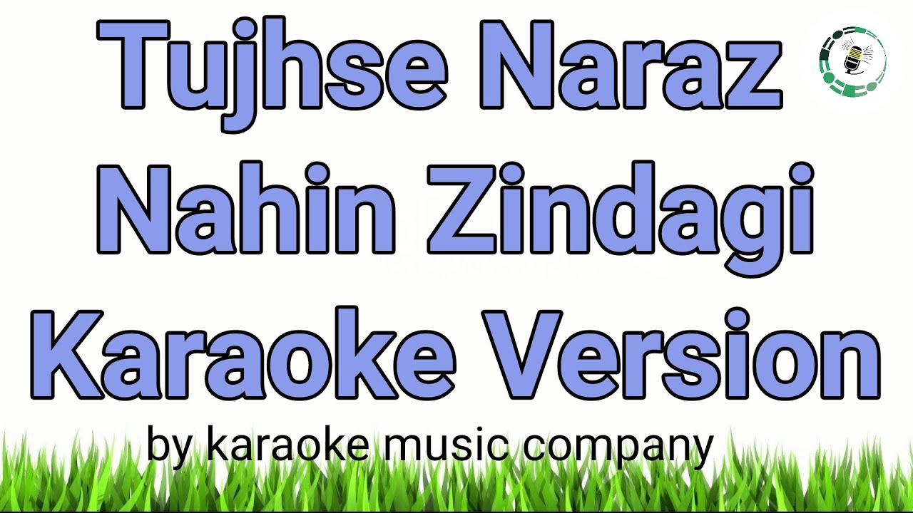 Tujhse Naraz Nahin Zindagi Karaoke Version Masoom 1983 Anoop Ghoshal Lata Mangeshkarsuper hit