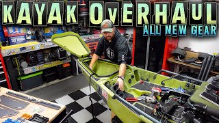 NEW Kayak Gear & Mods.. FULL Overhaul of my Fishing kayak, BEST KAYAK SETUP EVER..!