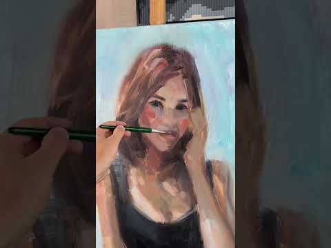 Портрет маслом через