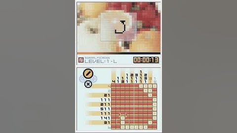 Picross DS - Normal 1-L - Banana