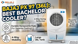 Bajaj Px 97 36Liter honeycomb cooler best for bachelors#cooler #honeycomb #bajaj #brand