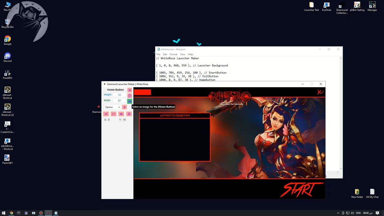 How To Used Diamond Launcher Maker