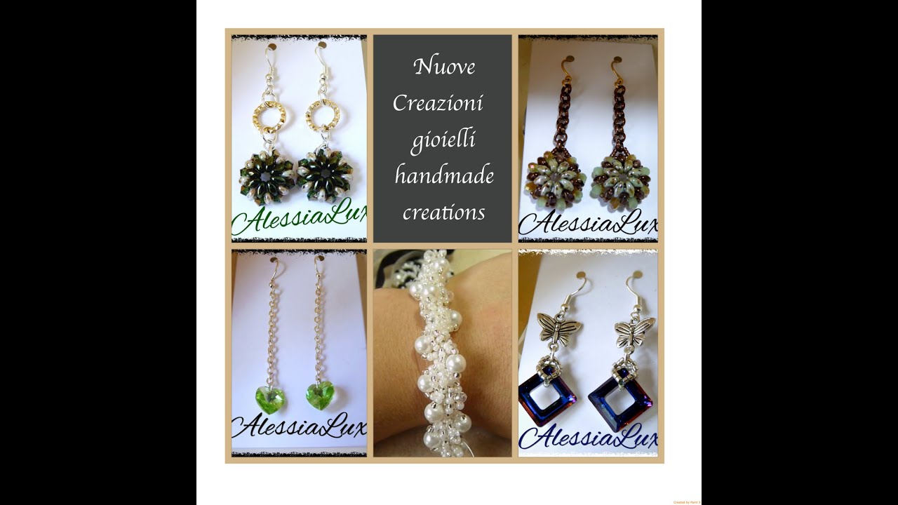 nuove creazioni fatte a mano-gioielli fai da te orecchini handmade superduo swarovski