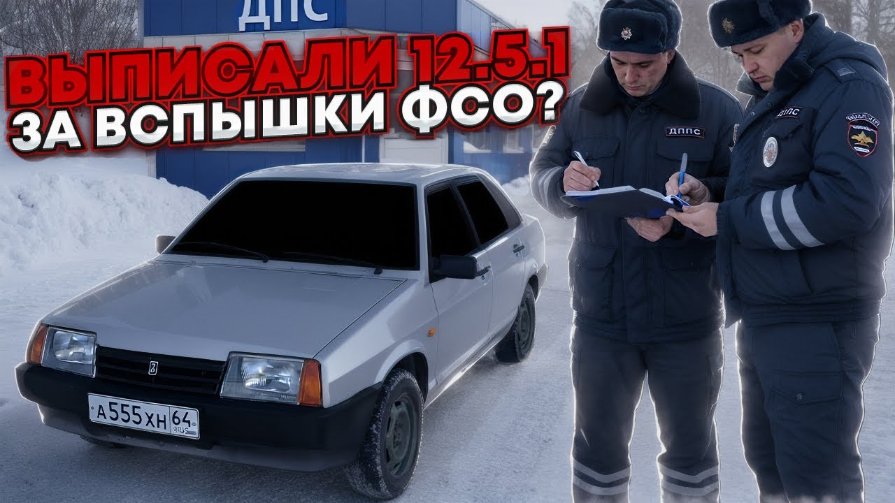 СОТРУДНИКИ ОСТАНОВИЛИ за ФСО. ТЮНИНГ с OZON