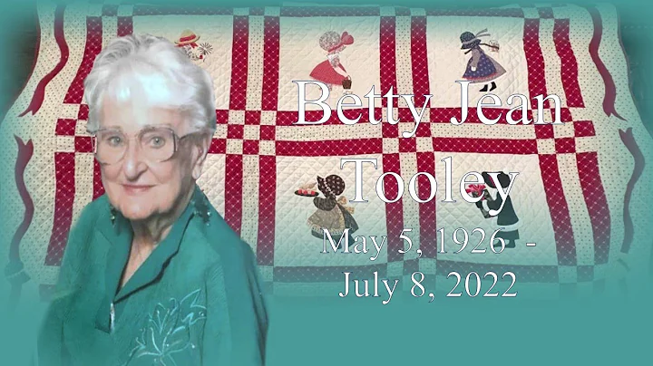 Betty Jean Tooley Funeral Service.