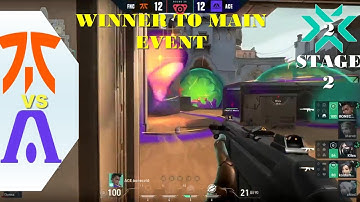ACEND vs FNATIC All HIGHLIGHT VALORANT VCT 2021 Challengers 2 EU Stage 2 Qualifier