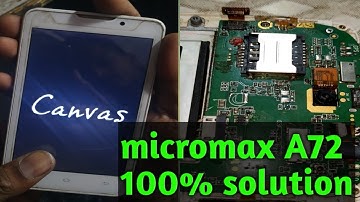 Micromax A72 display light solution #repair