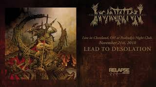 INCANTATION - Lead to Desolation (Live) (Official Audio)
