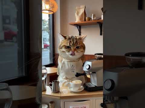 The purrrfect coffee 😻