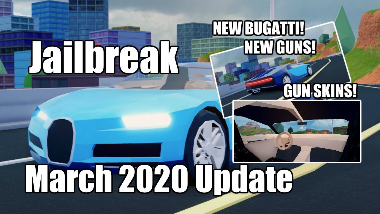 Jailbreak March Update 2020 Full Guide Roblox Jailbreak Youtube - jailbreak best hiding spots 2020 robloxjailbreak