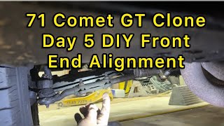 1971 Mercury Comet GT Clone Restoration – DIY Front End Alignment & Oil Change (Part 5)