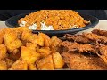 LIVE INDIAN MUKBANG | HOMEMADE RAJMA CHAWAL, PIYAJ PAKODA & ALOO CHAAT FEAST
