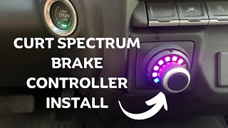 Curt Spectrum Brake Control, easy installation steps!