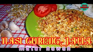 RESEP NASI GORENG JAWA MUDAH DAN ENAK