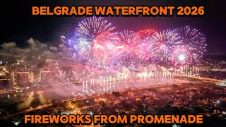 Download Lagu BELGRADE WATERFRONT NEW YEAR 2026 FIREWORKS FROM PROMENADE MP3