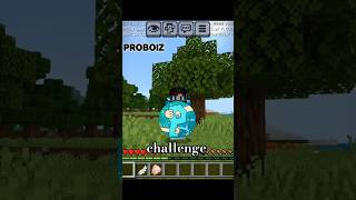 Minecraft But @ProBoiz95  Control Me #shorts​ #challenge #babyshorts