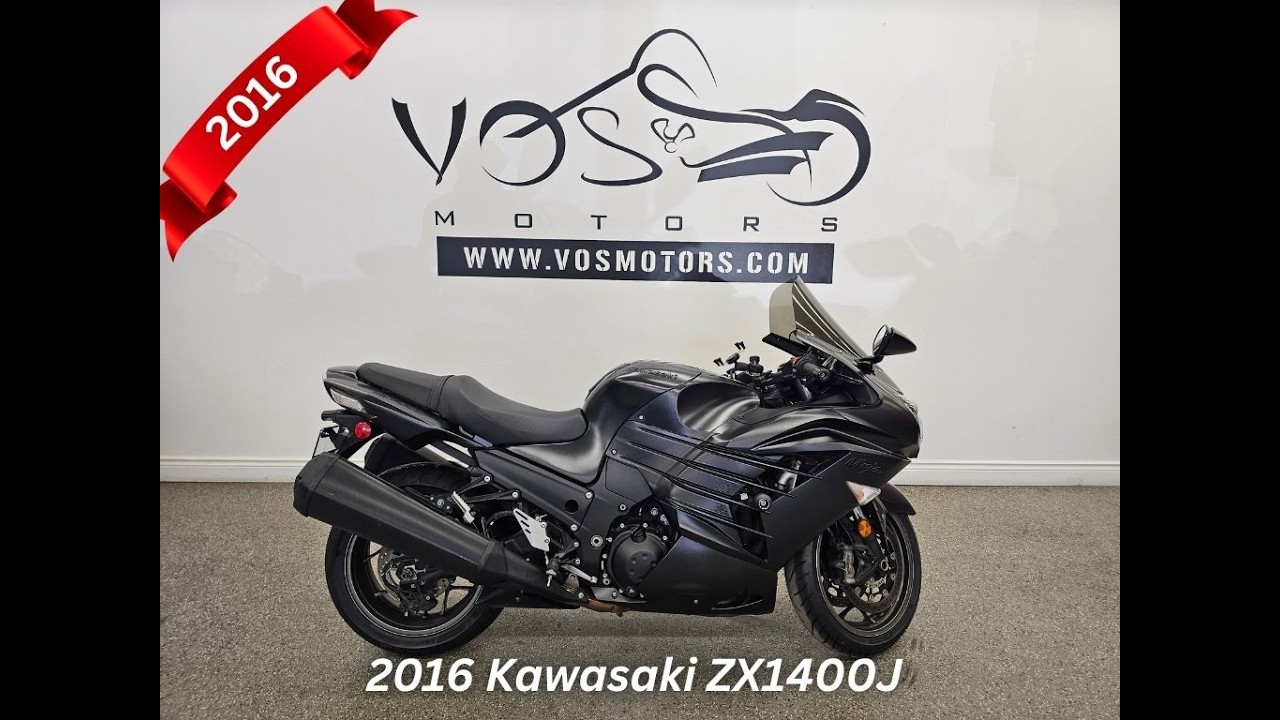 2016 Kawasaki ZX1400J - V7087 - YouTube