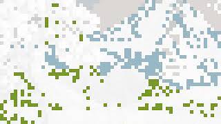 Pixel art landscape