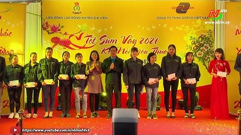 Liên đoàn lao động Huyện Gia Viễn tổ chức tết sum vầy - Kết nối yêu thương