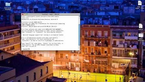 Running sweave files