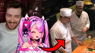 Connor & Ironmouse React to Ludwig Pretending to be a Sushi Chef