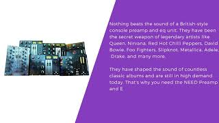 NEED Preamp & EQ Collection VSTs by NoiseAsh - Audio plugin deals
