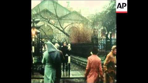 SYND 8-1-74 SCENES OF DAMAGE CAUSED BY STORMS