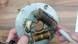 Full breakdown of the Yamaha RXS100 stator!