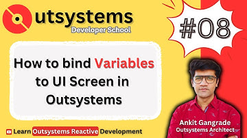 08 #outsystems : How to show variable value on UI, UI Binding, and using Expression in Outsystems.