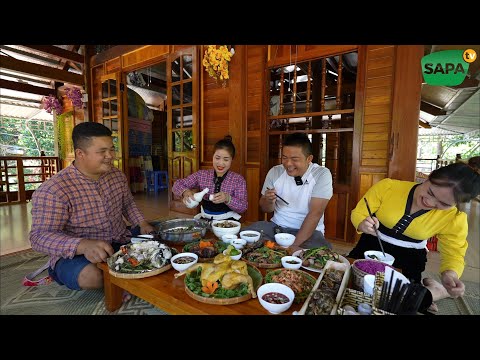 Video SAPA TV | THƯỞNG THỨC MÓN TÔM BIỂU TÌNH DÚI NƯỚNG SIÊU... - youtube