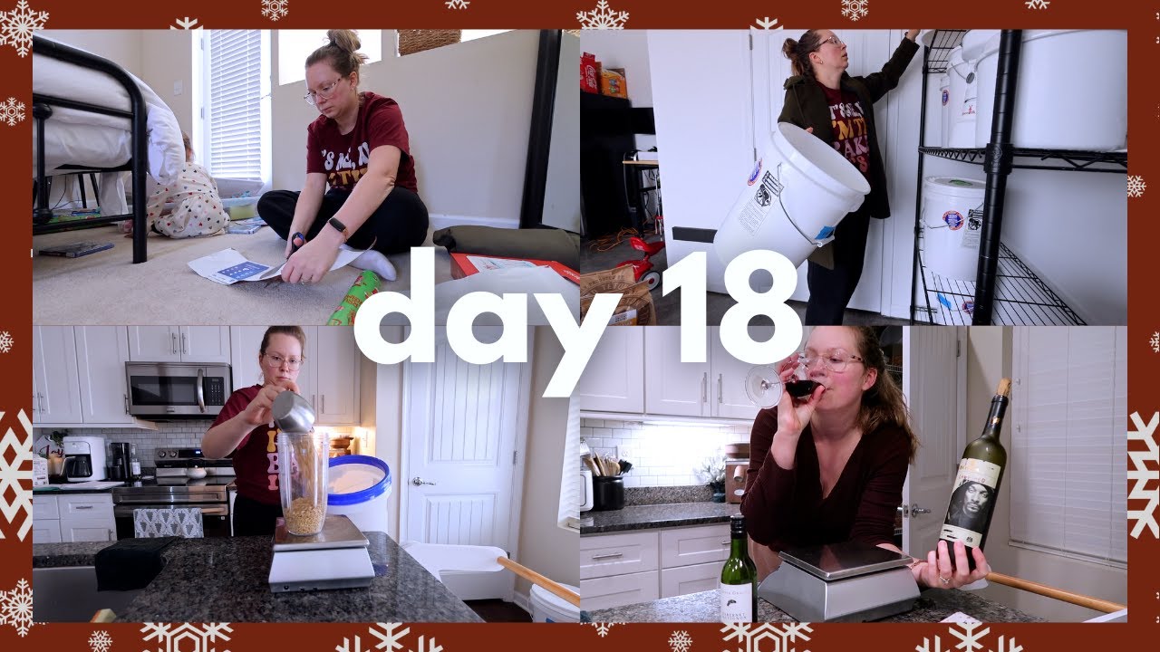 🎄 VLOGMAS, День 18 | Заглянем внутрь моего YNAB, подготовимся к работе в микропекарне, упакуем по...