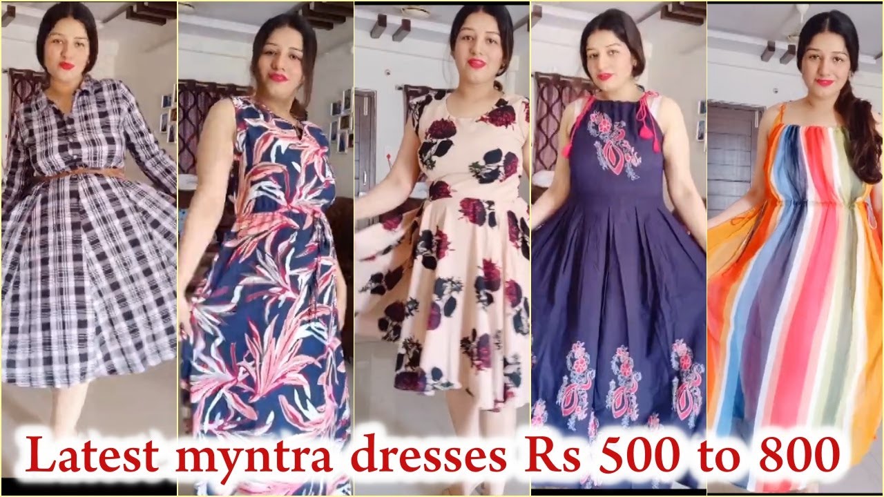 myntra dresses for women