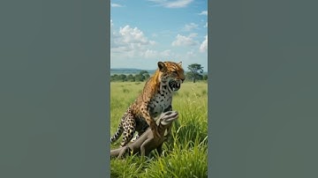 Amazing Leopard jumping to bite monitor lizard #tiger #animals #leopard #shorts #wildlife