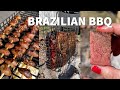 My neighbors invited me over for Brazilian BBQ