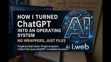 How I Turned ChatGPT Into an Operating System | No Wrappers, Just Files