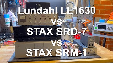 STAX Earspeakers - Lundahl Transformer Results!
