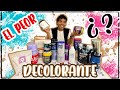 Cual es el PEOR Decolorante ??? 😱 - Ponemos a prueba estos 21 Decolorantes.