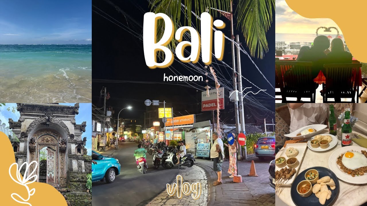 【Bali島 Vlog】5泊7日で新婚旅行に行ってきました！