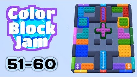Color Block Jam Level 51-60 | No Commentary, No Music | Android Gameplay